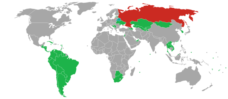 Безвизовые страны для россиян картинка
